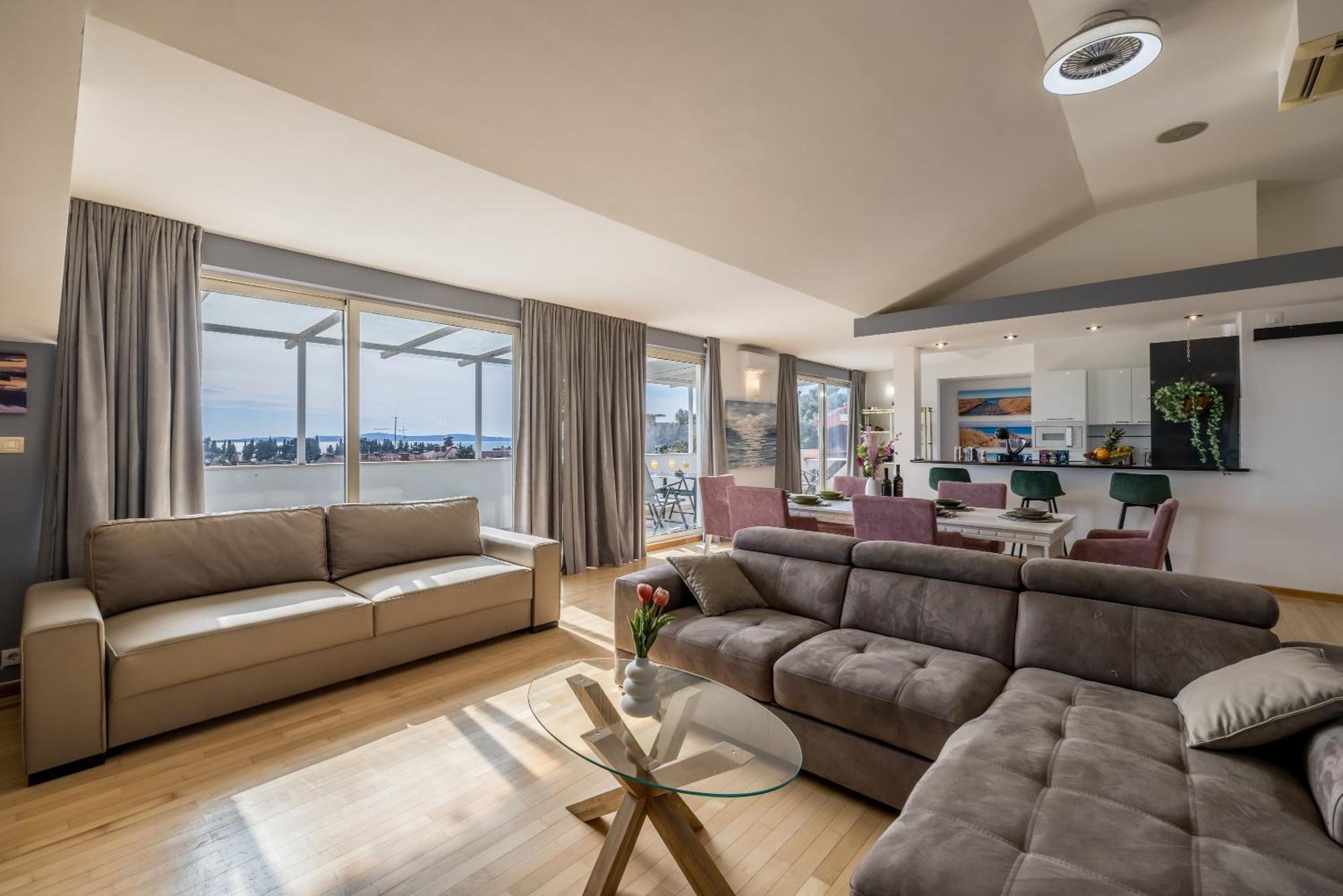 Urban Utopia Penthouse With Private Parking 스플리트 외부 사진
